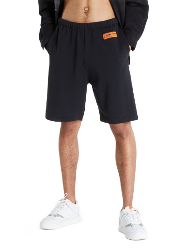 Shortsit HERON PRESTON Sweatshorts Logo Recycled Co Musta | HMCI007C99JER0011000