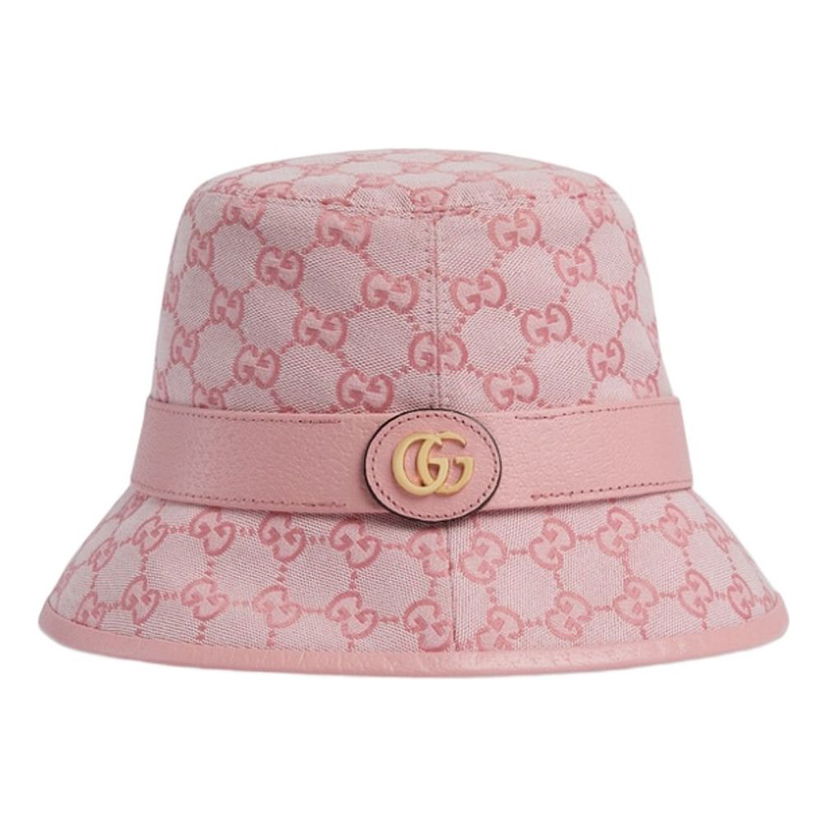 Hattu Gucci GG Canvas Bucket Hat Vaaleanpunainen | 748476-4HG62-5872