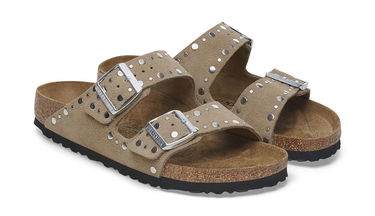 Tennarit ja kengät Birkenstock Arizona Rivet Suede Leather Regular Fit Sandals Beige | B1029361, 2