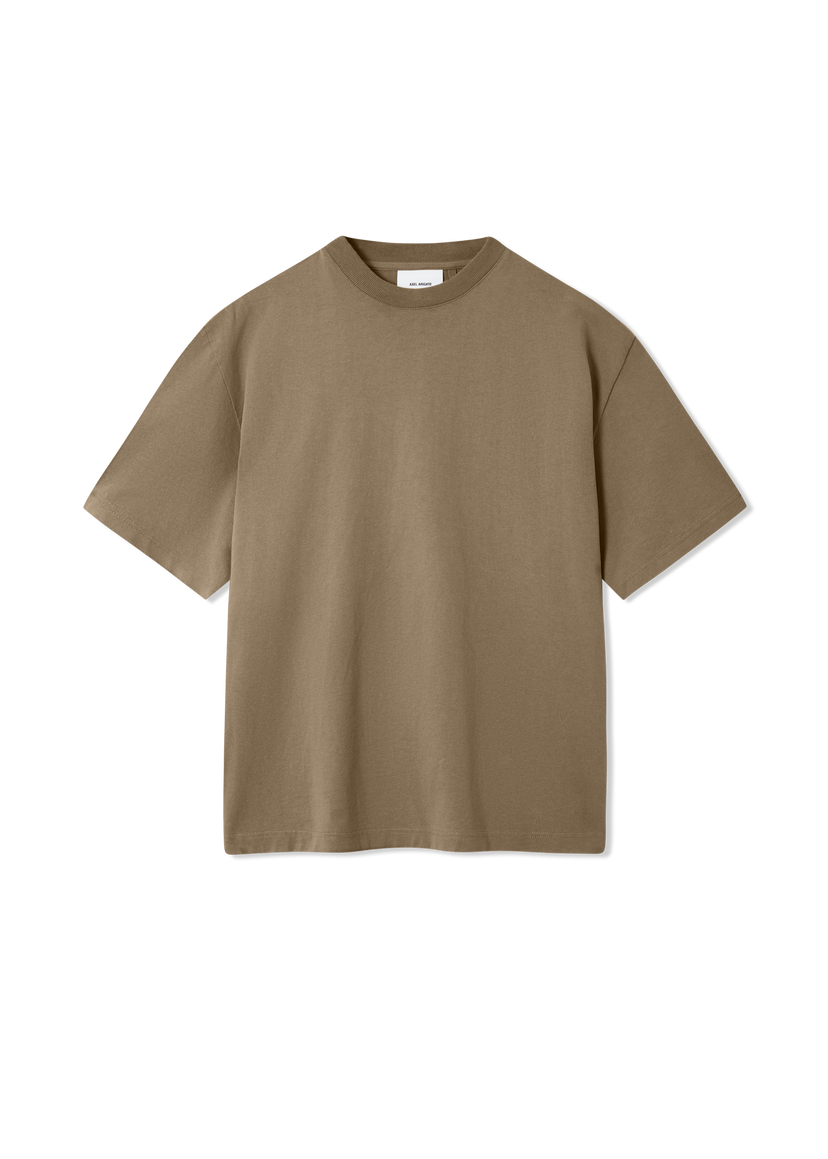 T-paita AXEL ARIGATO Memo Relaxed Fit Short Sleeve T-Shirt Beige | A3461003