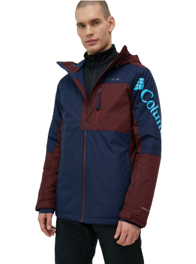 Puffer takki Columbia Jacket Timberturner II Tummansininen | 2011251.