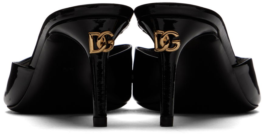 Tennarit ja kengät Dolce & Gabbana Patent Leather Mules Musta | CR1757 A1471, 1