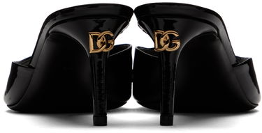 Tennarit ja kengät Dolce & Gabbana Patent Leather Mules Musta | CR1757 A1471, 1