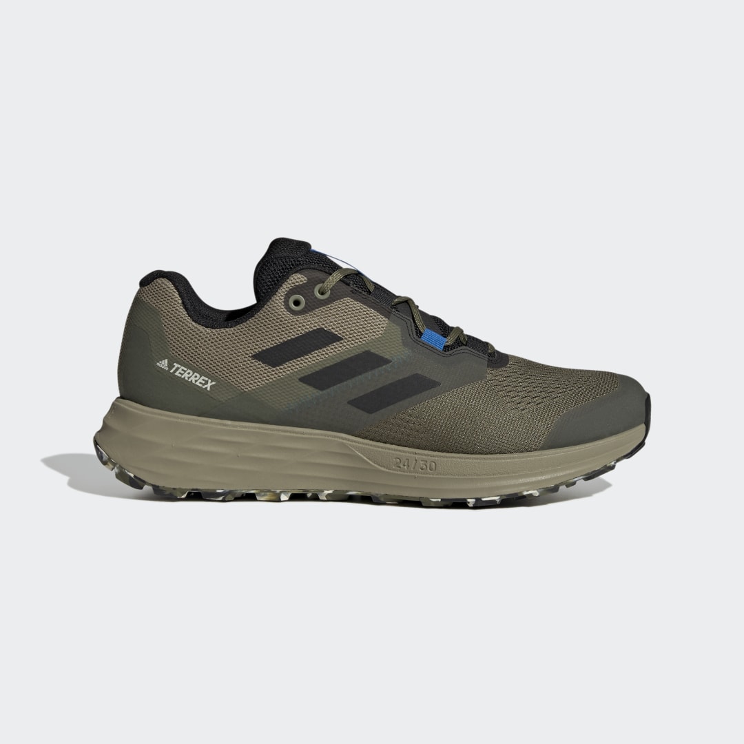 Tennarit ja kengät adidas Performance Terrex Two Flow Trail Running Vihreä | H05844, 1