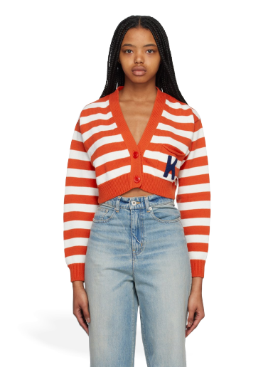 Villapaita KENZO Paris Nautical Stripes Oranssi | FD52CA3563CG