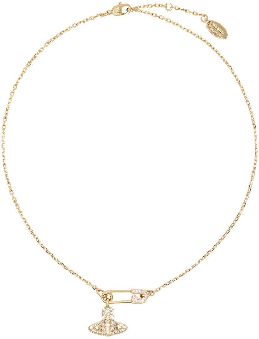 Kaulakoru Vivienne Westwood Lucrece Pendant Necklace Metallinen | 63020291-02R102-IM