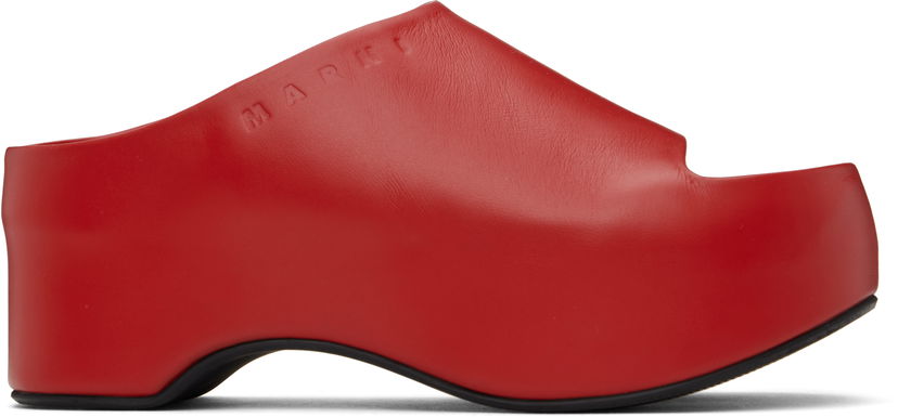 Tennarit ja kengät Marni Marni Platform Heeled Sandals Punainen | SAMS021604 P3628