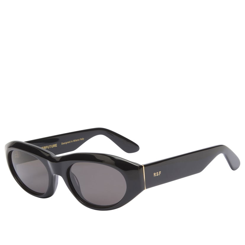 Aurinkolasit RETROSUPERFUTURE Sleek Thick-Frame Cinema Sunglasses Musta | 8059026147802
