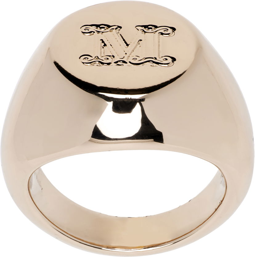 Sormus Max Mara Max Mara MM Chevalier 1 Signet Ring Metallinen | 2524756211600