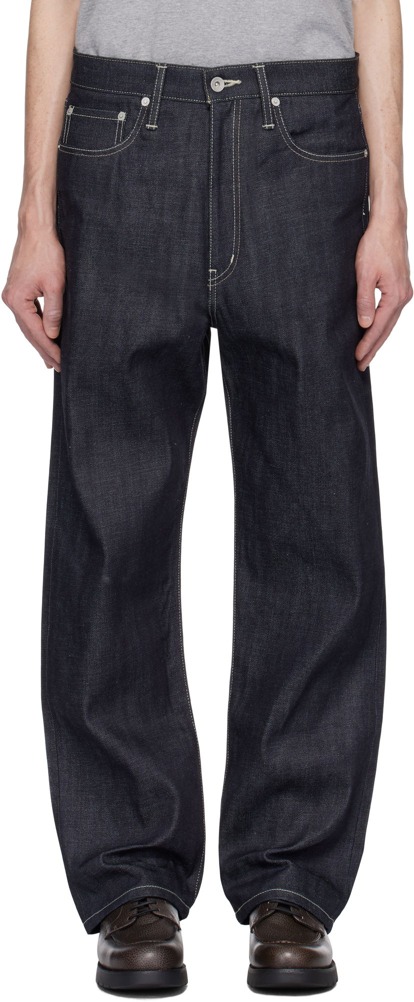 Jeans Neighborhood Neighborhood DP Basic Jeans Sininen | 242XBNH-PTM02