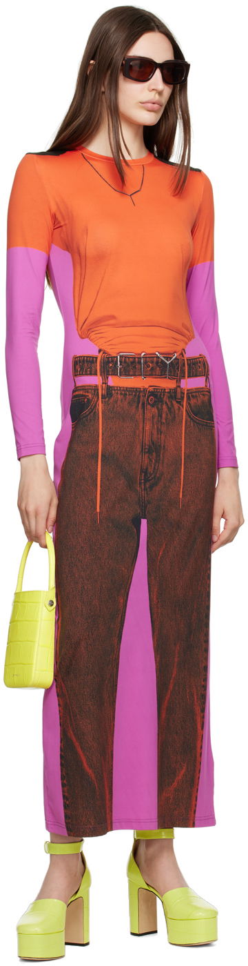 Tennarit ja kengät BY FAR Croc-Effect Platform Heels Vihreä | 23SSBARBHAPLMCEL, 4