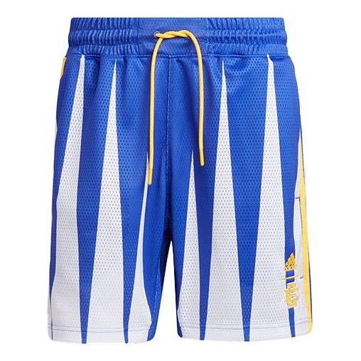 Shortsit adidas Originals Eric Emanuel Crossover Mesh Basketball Shorts Sininen | H56399