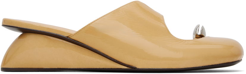 Tennarit ja kengät Tory Burch Tory Burch Pierced Wedge Mules Keltainen | 169861-250