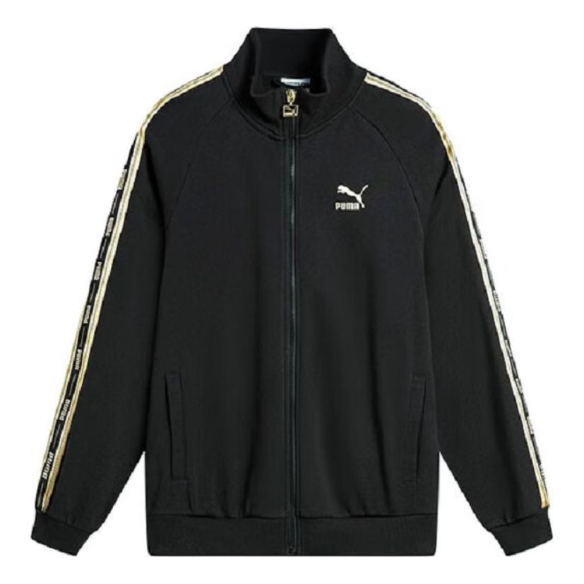 Bomber-takki Puma Classics Track Jacket Musta | 625821-01
