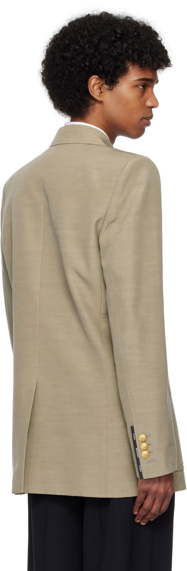 Takki Balmain Balmain 1-Button Tailored Blazer Beige | EH1SG201VH50, 2