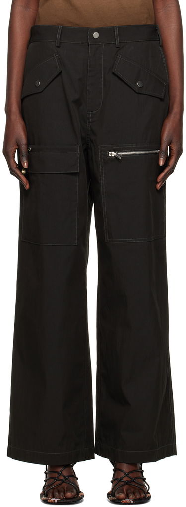 Housut Dion Lee Slouchy Cargo Pants Musta | C2113R23, 0