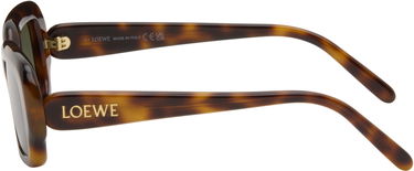 Aurinkolasit Loewe Rectangular Slim Sunglasses Ruskea | LW40158I5152N 192337200236, 2