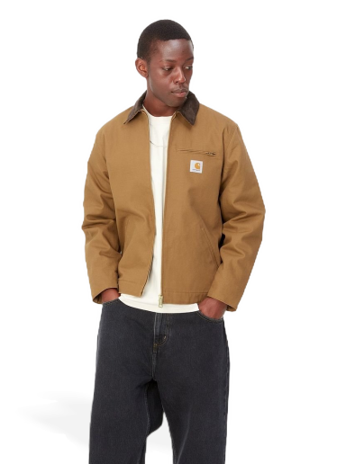 Takki Carhartt WIP Detroit Jacket "Hamilton Brown / Tobacco rigid" Burgundia | I015264_00S_01