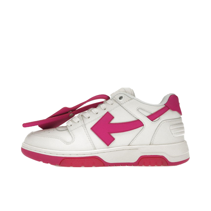Tennarit ja kengät Off-White Out Of Office Calf Leather White Fuchsia W Punainen | OWIA259S23LEA0010132/OWIA259F22LEA0010132