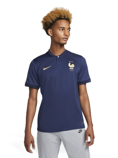 Jersey Nike FFF 2022/23 Stadium Home Dri-FIT Football Shirt Tummansininen | DN0690-410