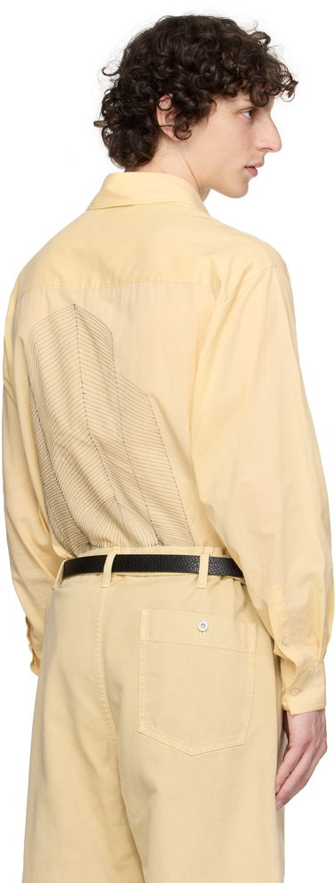 Paita LEMAIRE Lemaire Philippe Weisbecker Relaxed Shirt Keltainen | SH1164 LF1389, 2