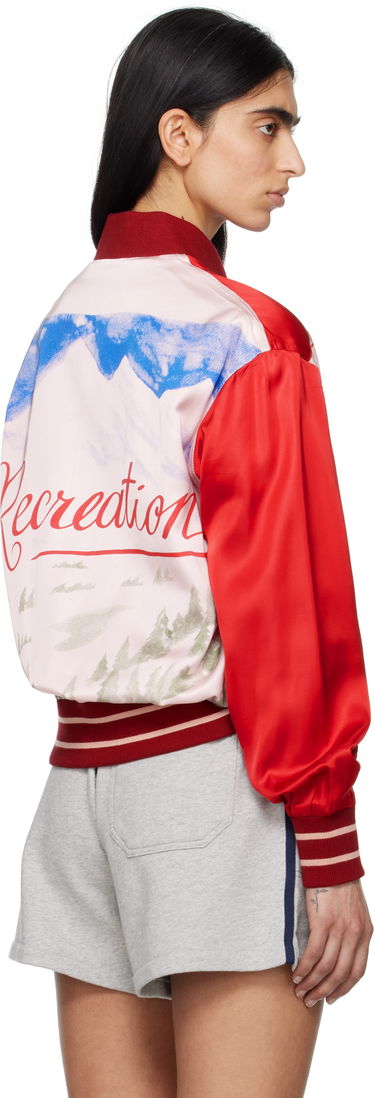 Bomber-takki Bode Bode Postcard Rally Jacket Punainen | MRS25JA021, 2