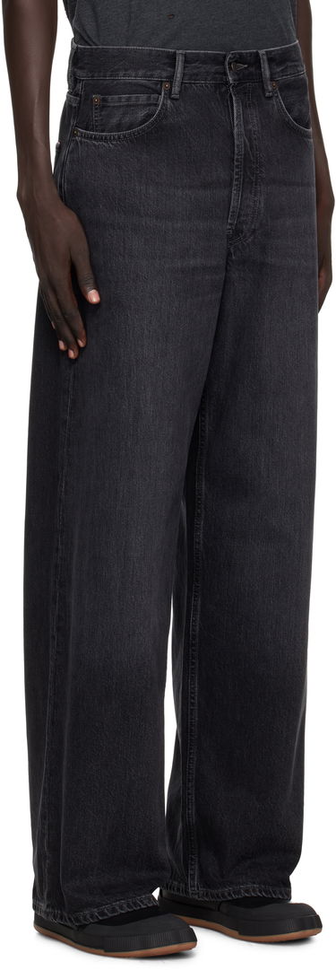 Jeans Acne Studios Acne Studios Faded Loose-Fit Jeans Musta | C00090-, 1