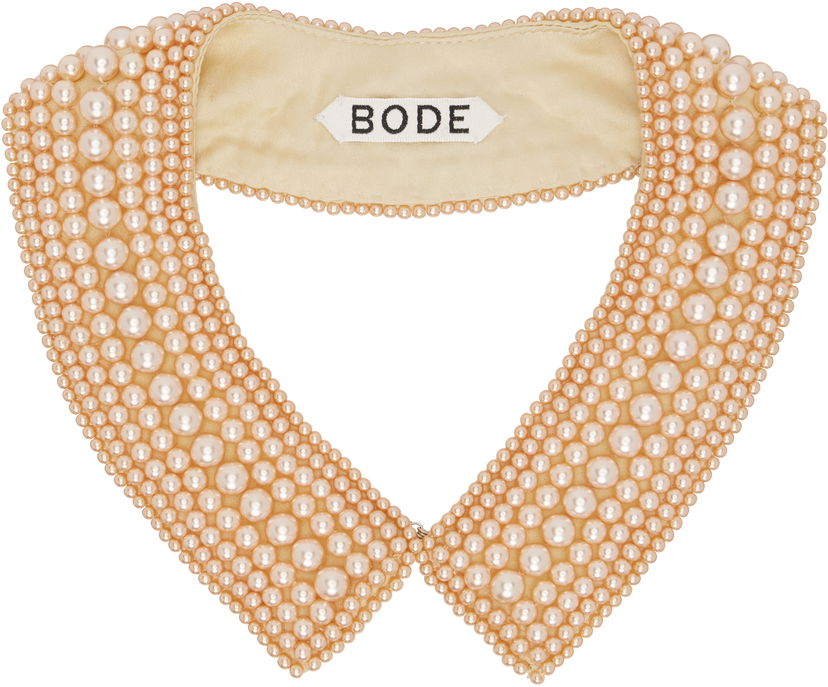 Kaulakoru Bode Bode Pearl Embellished Collar Beige | MRS25AC003