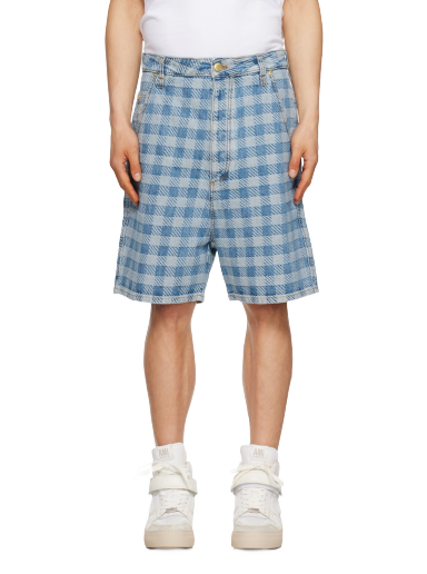 Shortsit AMI Alex Denim Shorts Sininen | HSO600.DE0010