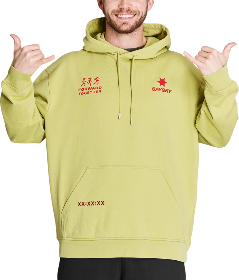 Huppari Saysky Saysky Statement Oversized Hoodie Keltainen | nmlho71c312