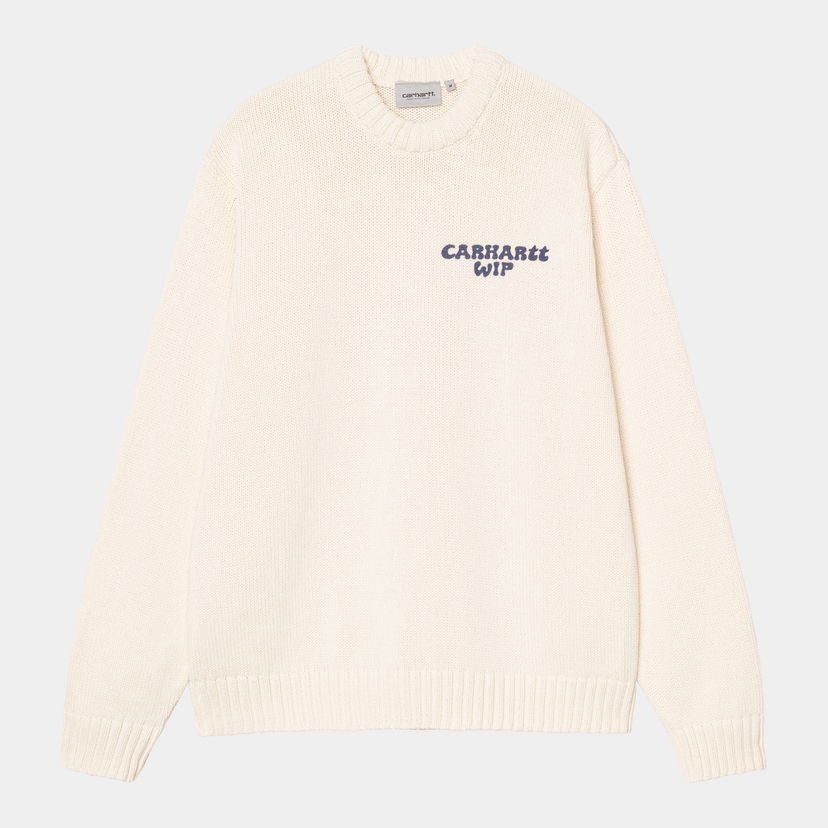 Villapaita Carhartt WIP Carhartt WIP Helix Knit Sweater Valkoinen | I036731_6
