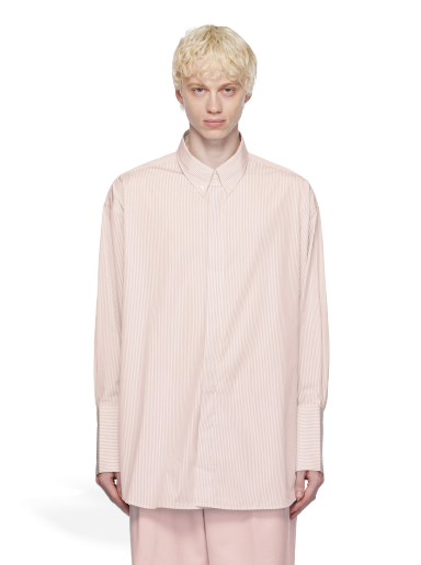 Paita AMI Button Down Shirt Vaaleanpunainen | USH129.CO0048