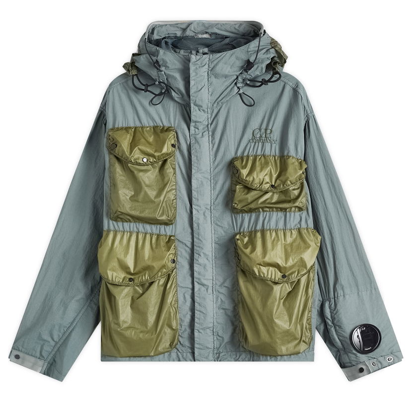 Parka C.P. Company C.P. Company Multi Pocket Goggle Jacket Vihreä | 18CMOW209A-005783M-GRN