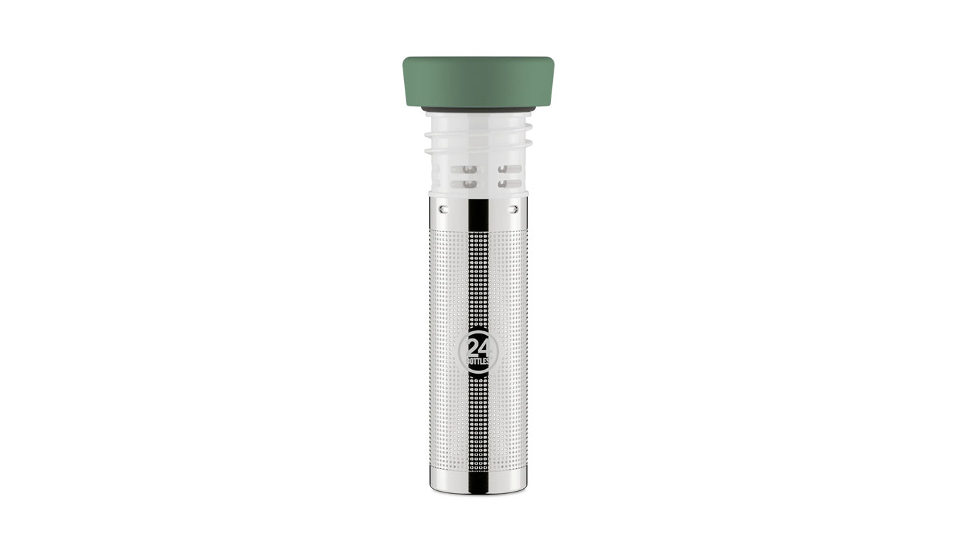 Juomapullo 24Bottles Bottle Infuser Lid Metallinen | IL_000_light_green, 1