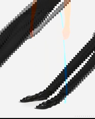 Housut Ahluwalia Priya Trousers Musta | M-AHLU-TR001-SS23-FA109  BK, 2