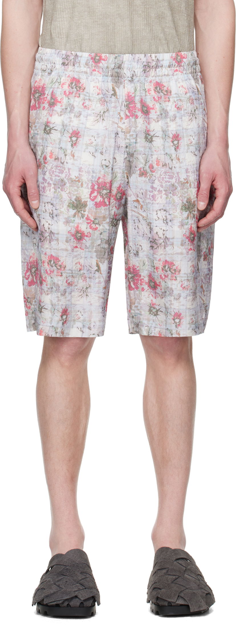 Shortsit Diesel P-Leys Floral-Print Shorts Monivärinen | A16697-0AKBE-89R