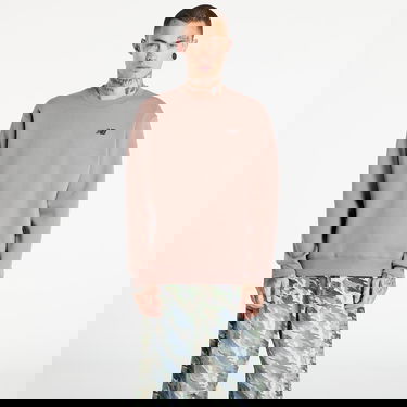 Huppari New Balance New Balance Linear Graphic Fleece Crew Sweatshirt Ruskea | MT53529EAS, 0