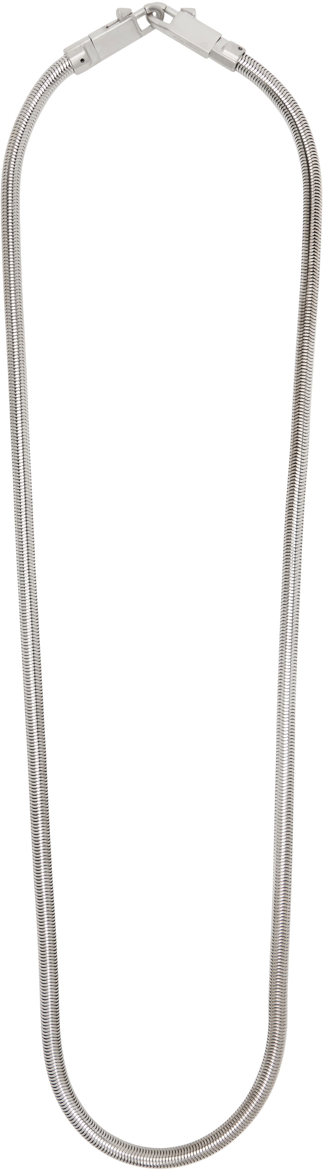 Kaulakoru Rick Owens Rick Owens Concordians Snake Chain Necklace Metallinen | RA02E0799 MET, 0