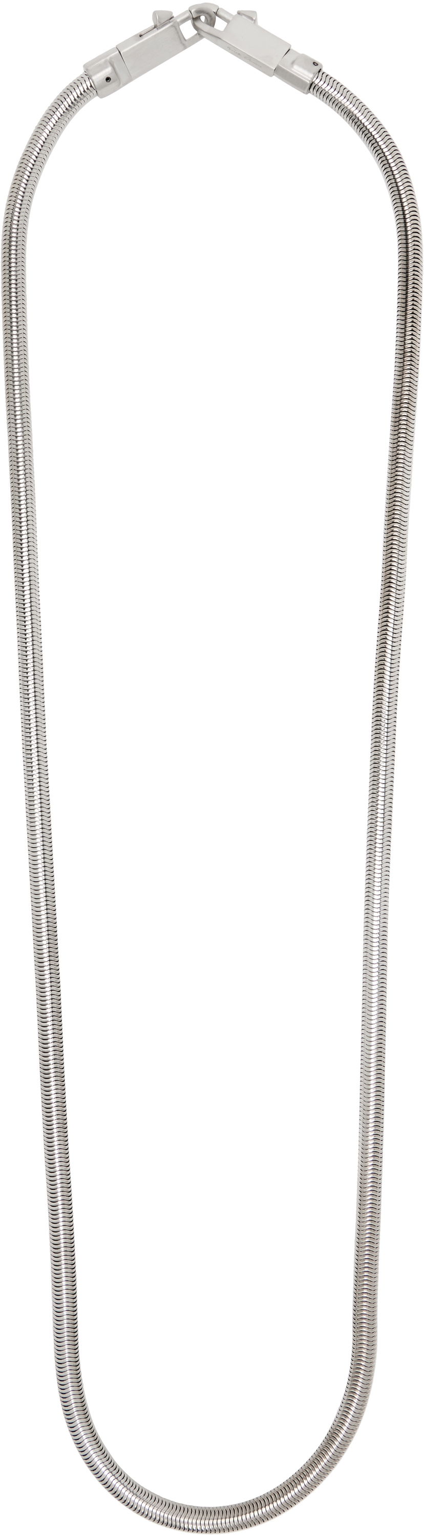 Kaulakoru Rick Owens Rick Owens Concordians Snake Chain Necklace Metallinen | RA02E0799 MET