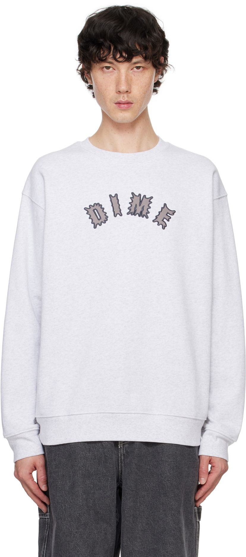 Villapaita Dime Gray Choppers Sweater Harmaa | DIMEFA2418ASH