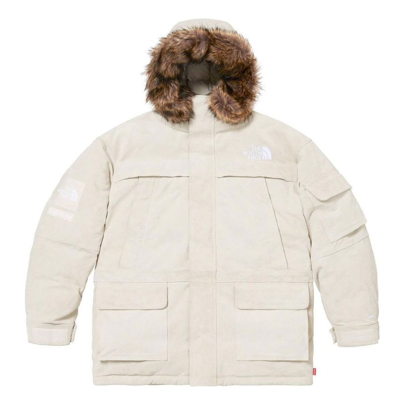 Parka Supreme Supreme x The North Face 600-Fill Down Parka Beige | SUP-FW23-227