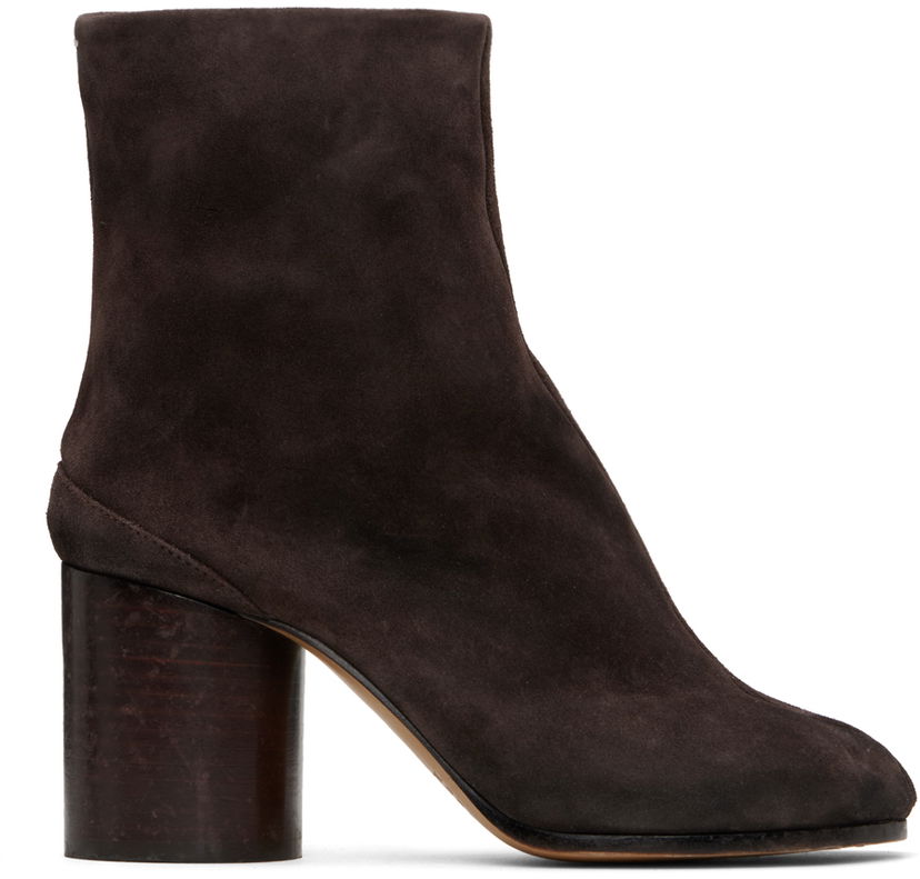 Tennarit ja kengät Maison Margiela Tabi Ankle Boots "Brown" Ruskea | S58WU0260 P4350