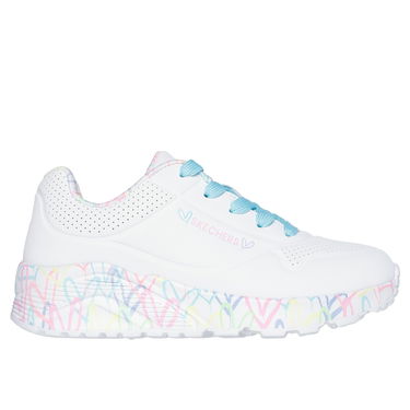 Tennarit ja kengät Skechers Uno Lite Valkoinen | 314976L-WPTQ, 1