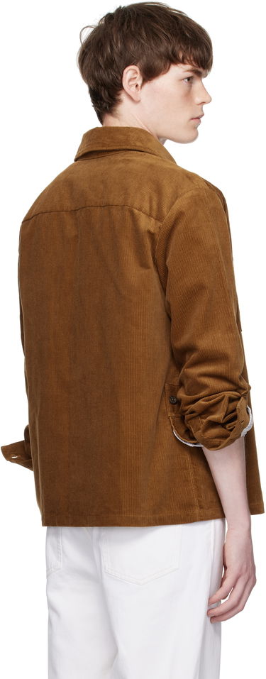 Paita A.P.C. A.P.C. Leon Corduroy Overshirt Ruskea | COHHO-H32019, 2