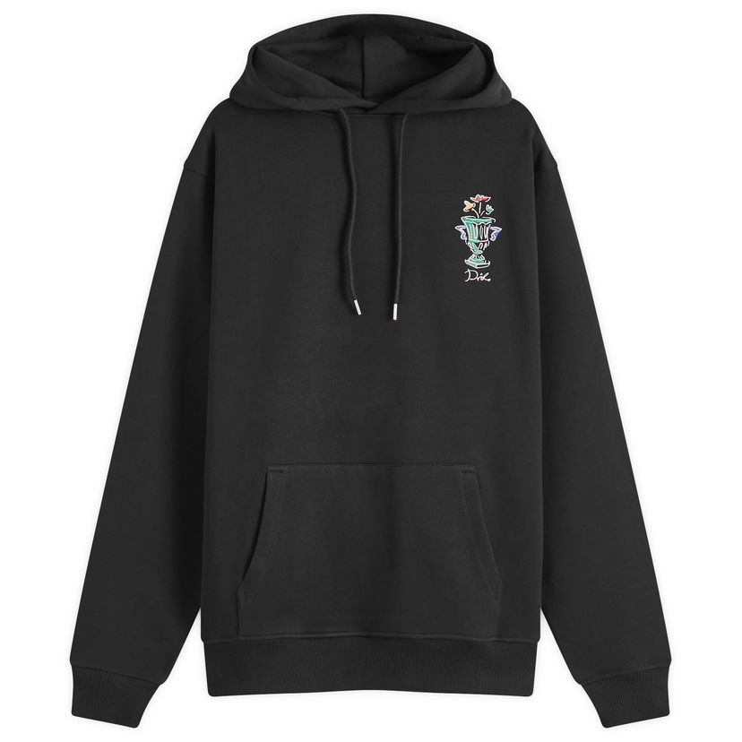 Huppari Drôle de Monsieur Vase Popover Hoody Musta | F-HO174-CO127-BL
