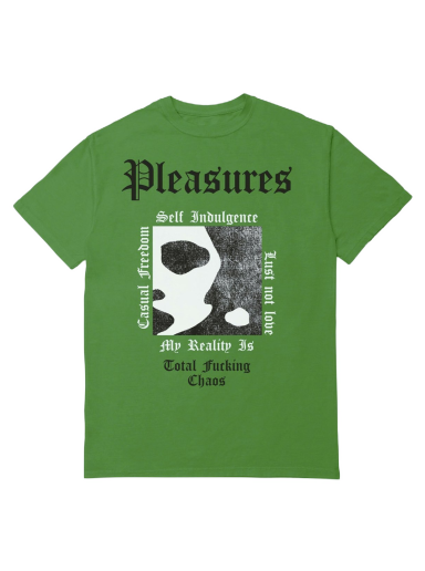 T-paita Pleasures Reality Tee Vihreä | P22W062-GREEN