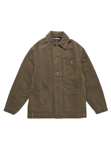 Takki Jacquemus La Veste De-Nimes Yelo Ruskea | 225DE006-1016-56A