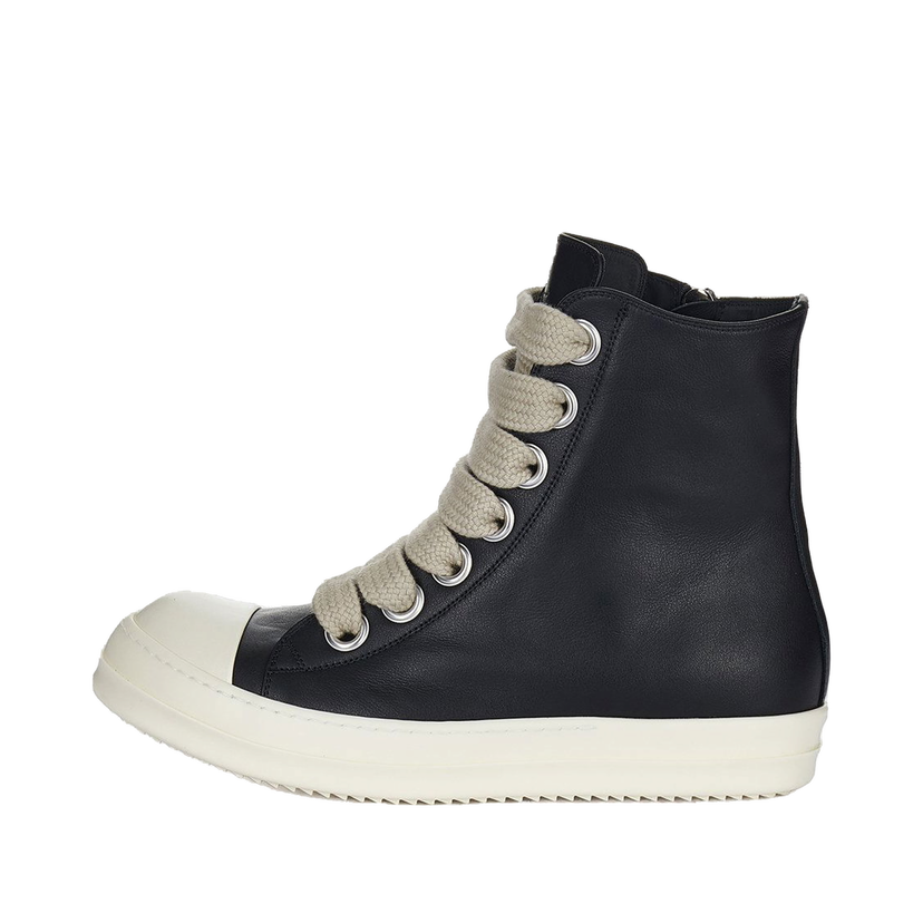 Tennarit ja kengät Rick Owens Porterville Jumbolaced High Black Musta | RU02D6892LCOW2-9811