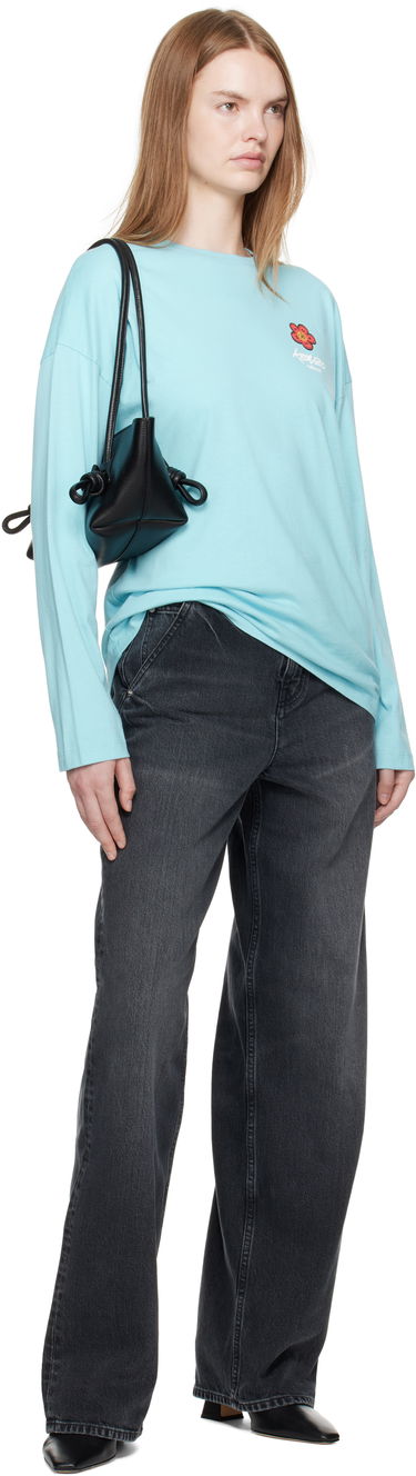 T-paita KENZO Kenzo Paris Futura 2000 Edition Long Sleeve T-Shirt Turkoosi | FF62TL3504SG, 3