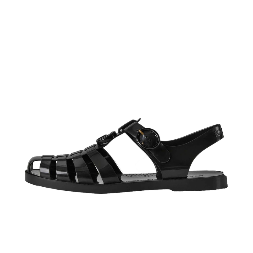 Tennarit ja kengät Gucci GG Fisherman Sandal Black (Women's) Musta | 676971JFM001000